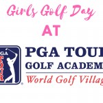 Girls Golf Day marquee